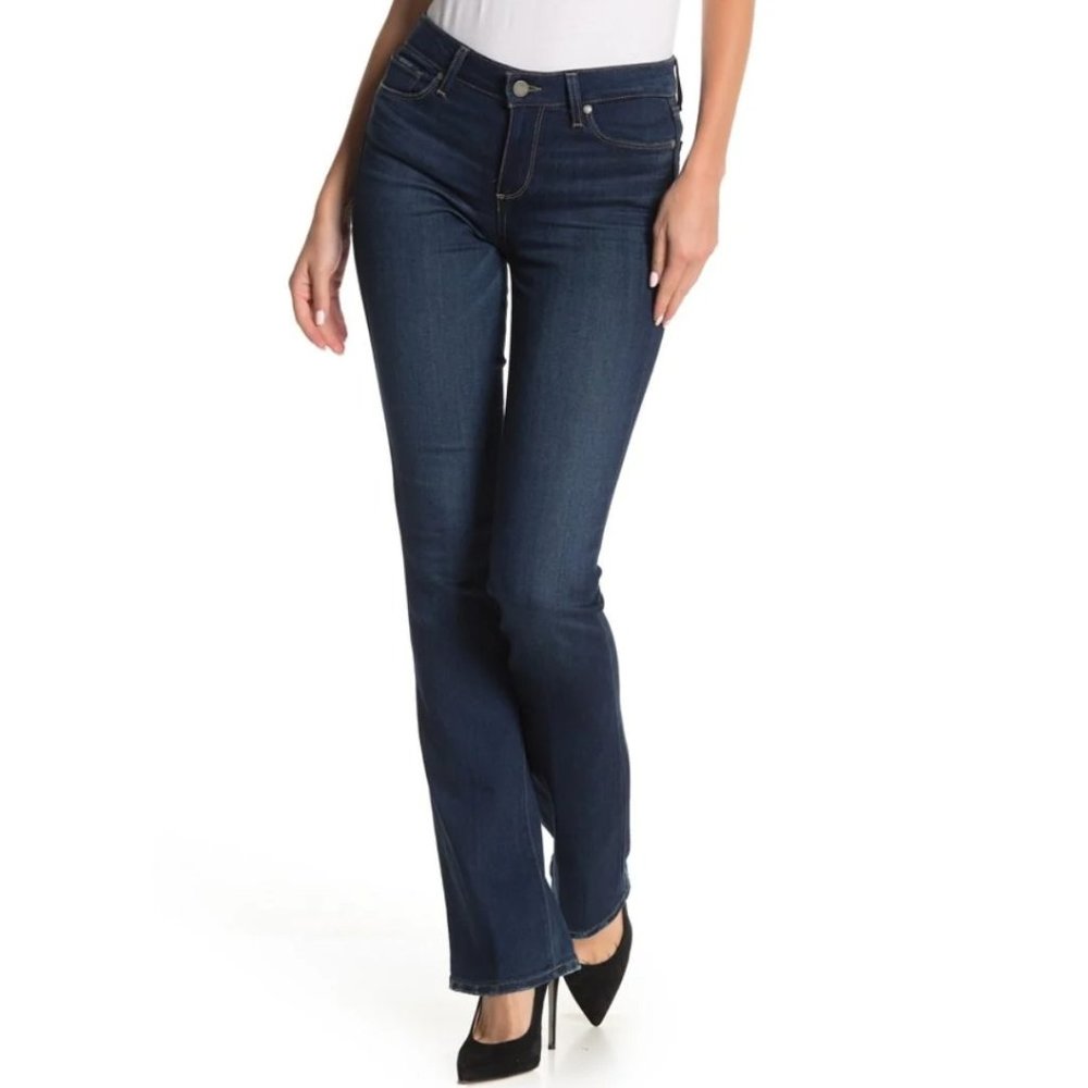 Paige Manhattan High Rise Bootcut Jeans Size 27